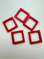Frame Bead 30mm Hot Pink