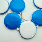 Layered Dome 45mm Sky Blue / White