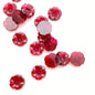 Cab Vintage Glass 9mm Cranberry - CAB-0082-A
