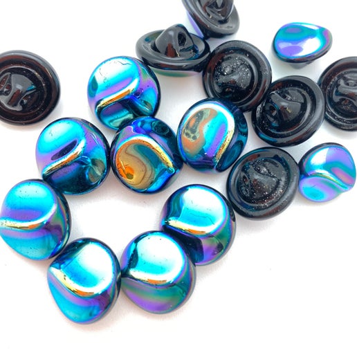 Button 12mm Iris - BUTTON-0052-D