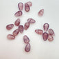 Cab Vintage Glass Amethyst 9x5mm - CAB-0310-B