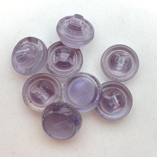 Button 12mm Periwinkle - BUTTON-0425-B