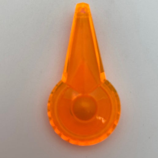 Dial Pendant 45mm Orange Neon