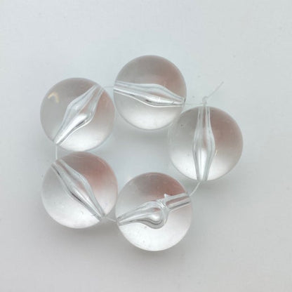 Round 25mm Clear Crystal