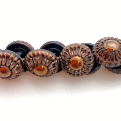 Button 12mm Bronze - BUTTON-0339-E