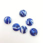 Cab Vintage Glass 10mm Blues - CAB-0085-D
