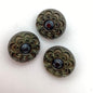 Button 18mm Dark Olive - BUTTON-0165-D