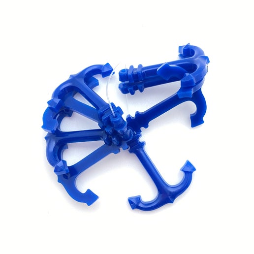 Anchor Drop 1" Navy