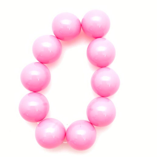 Round 12mm Pink Rose