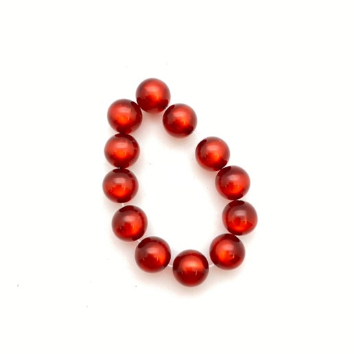 Moon glow round 10mm Sangria