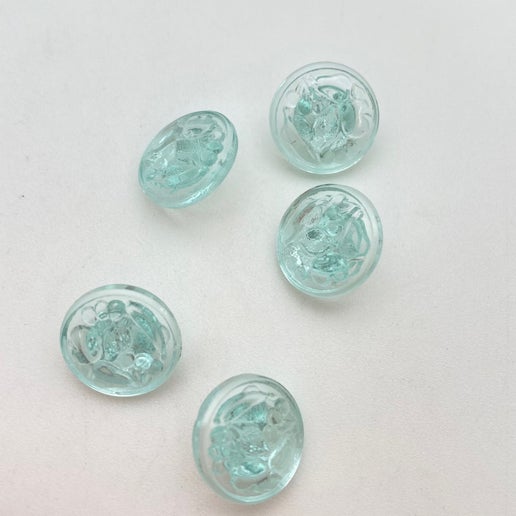 Button 12mm Fruit Aqua - BUTTON-0406-D