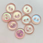Button 12mm Pink AB - BUTTON-0066-B
