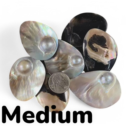 Mabe Pearl / Blister Pearl, Undrilled Freeform Shape