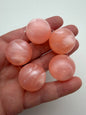 Round 25mm Pink Champaign Pearl