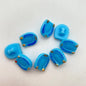 Button Horseshoe 15x14mm Aqua - BUTTON-0453-D