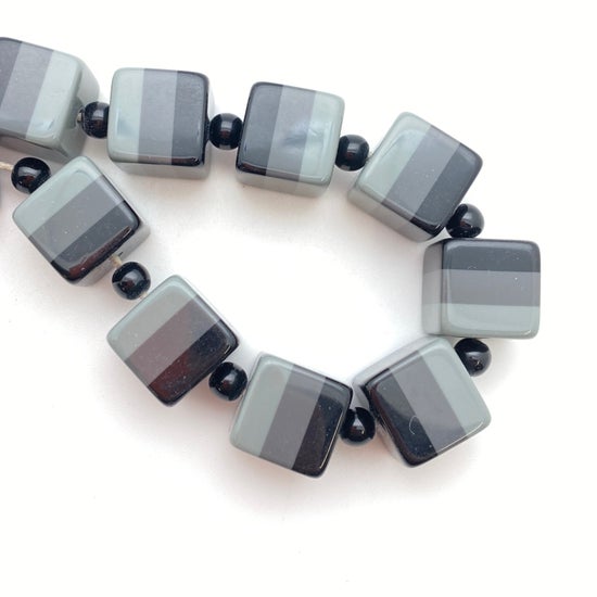 Layered Cube 16mm Grays - IT-FY-0645-C
