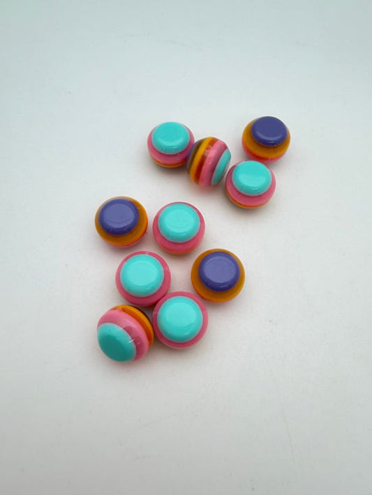 Layered Cushion 14mm Multi Neon