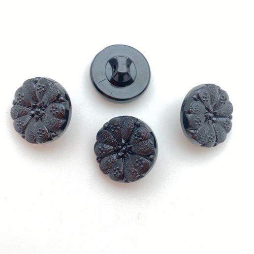 Button 14mm Jet - BUTTON-0086-C