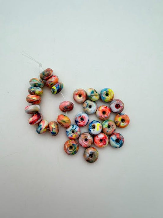 Rondelle 10mm Circus Circus