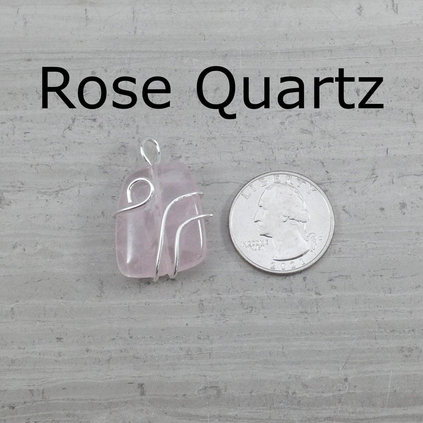 Trapezoid Wire Wrapped Pendant