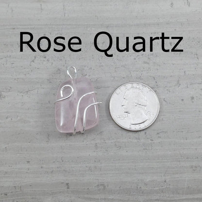 Trapezoid Wire Wrapped Pendant