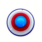Layered Disk Drop 50mm Red and Blue