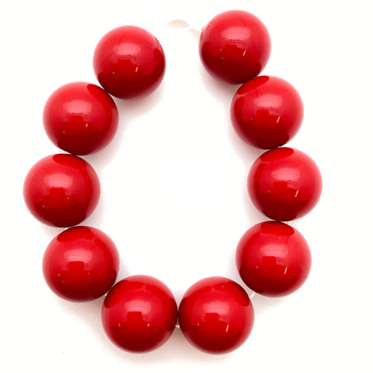 Round 12mm Red