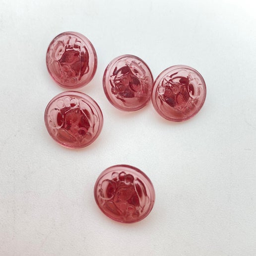 Button 12mm Fruit Amethyst - BUTTON-0407-B