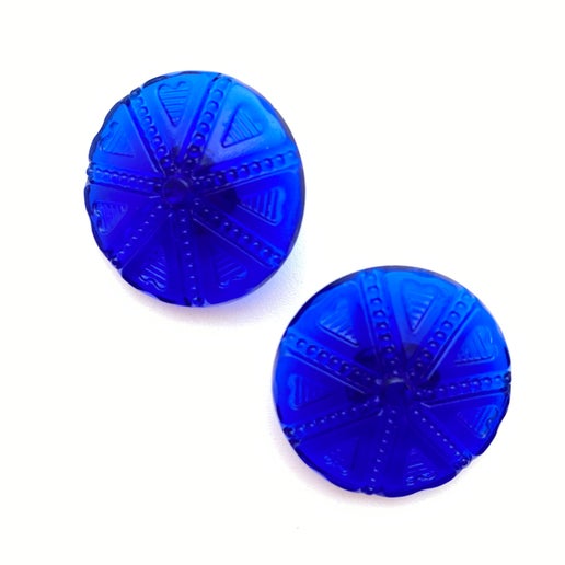 Button 22mm Cobalt - BUTTON-0482-D