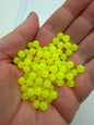 Round 6mm Yellow Opal Neon