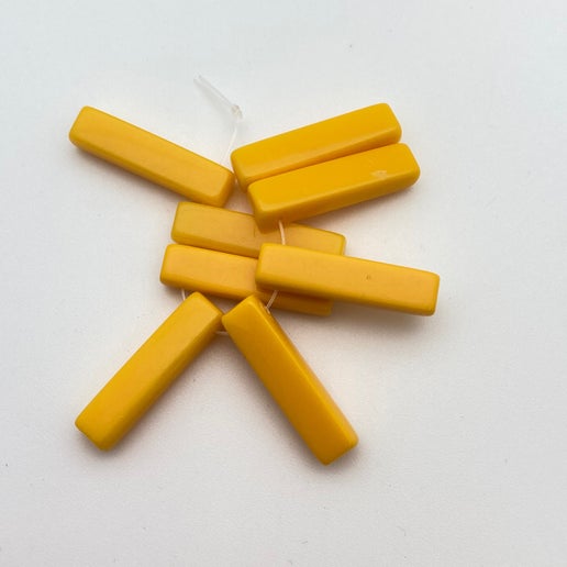 Bar Drop 28mm Yellow