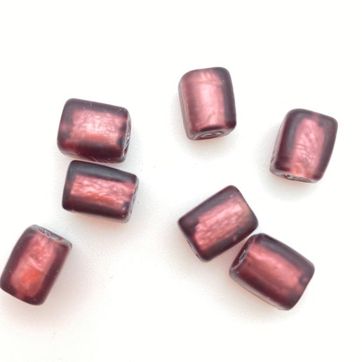 Cube 10mm Dark Amethyst - YAYIN