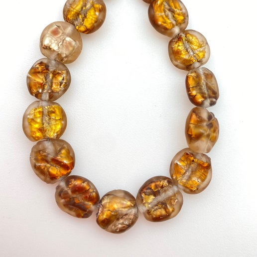 Baroque Flat 10mm Topaz - YAYIN