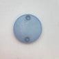 Laser Cut 2 hole link 20mm Slate Blue Matte