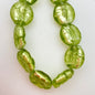Baroque Flat 14mm Peridot - YAYIN