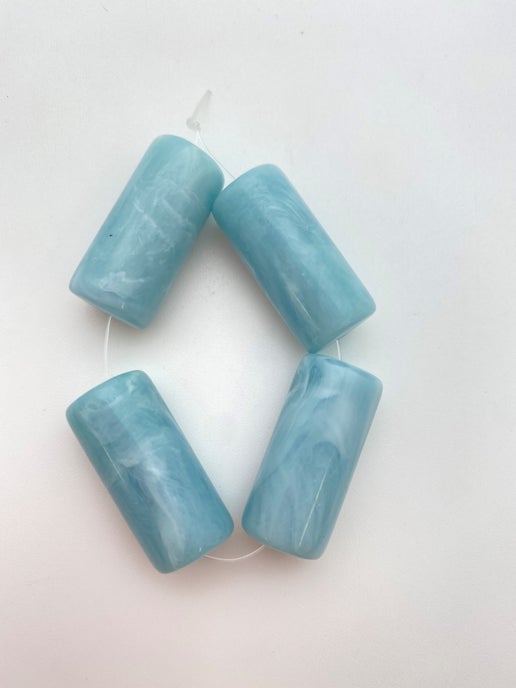 Barrel 30x15mm Slate - FY-0249-D