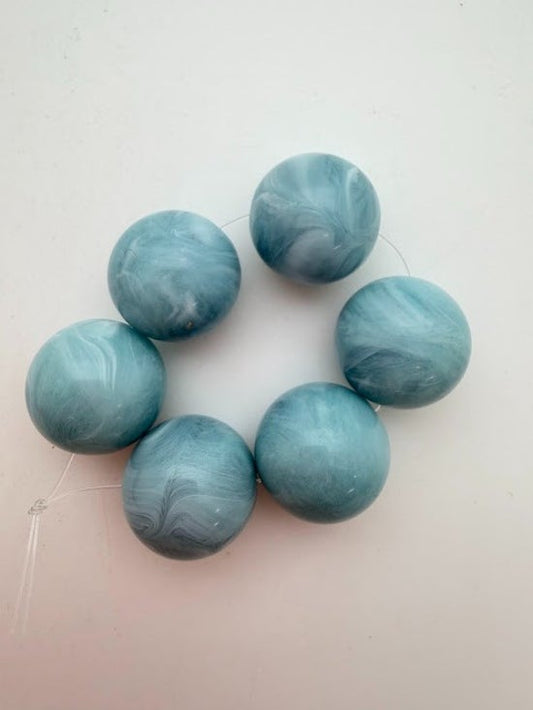 Round 20mm Slate Marble
