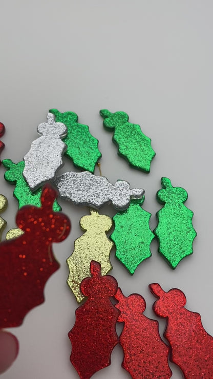 Holly Leaf Pendant 2”