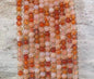 Carnelian aka Red Agate, Round 6mm 8mm