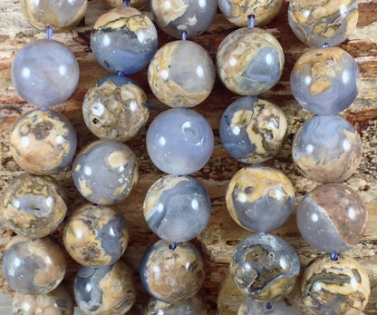 Skin on Blue Chalcedony Round