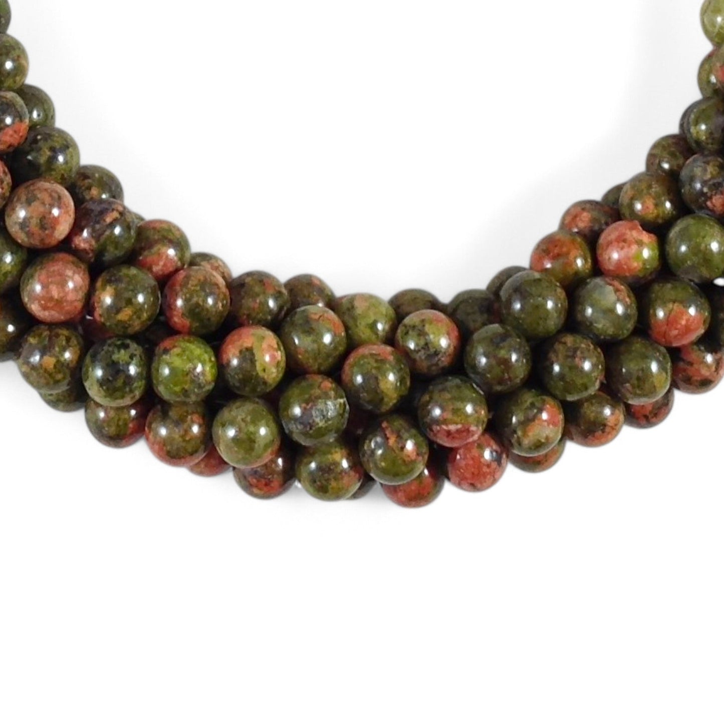 Unakite Round 6mm 8mm