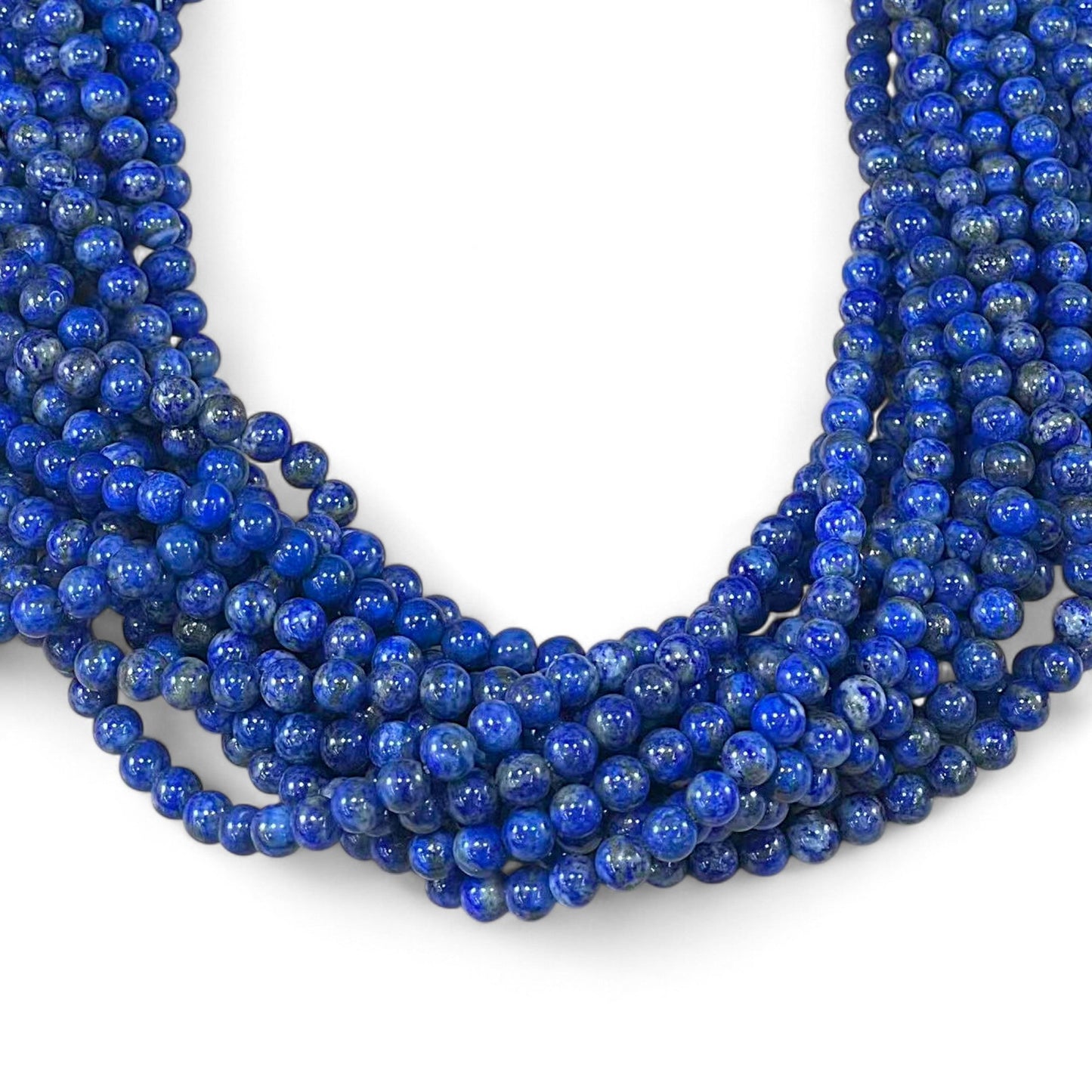 Natural Lapis Lazuli, Round 6mm 8mm